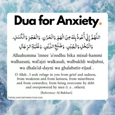 Learning pronunciation through dua for stress and anxiety transliteration