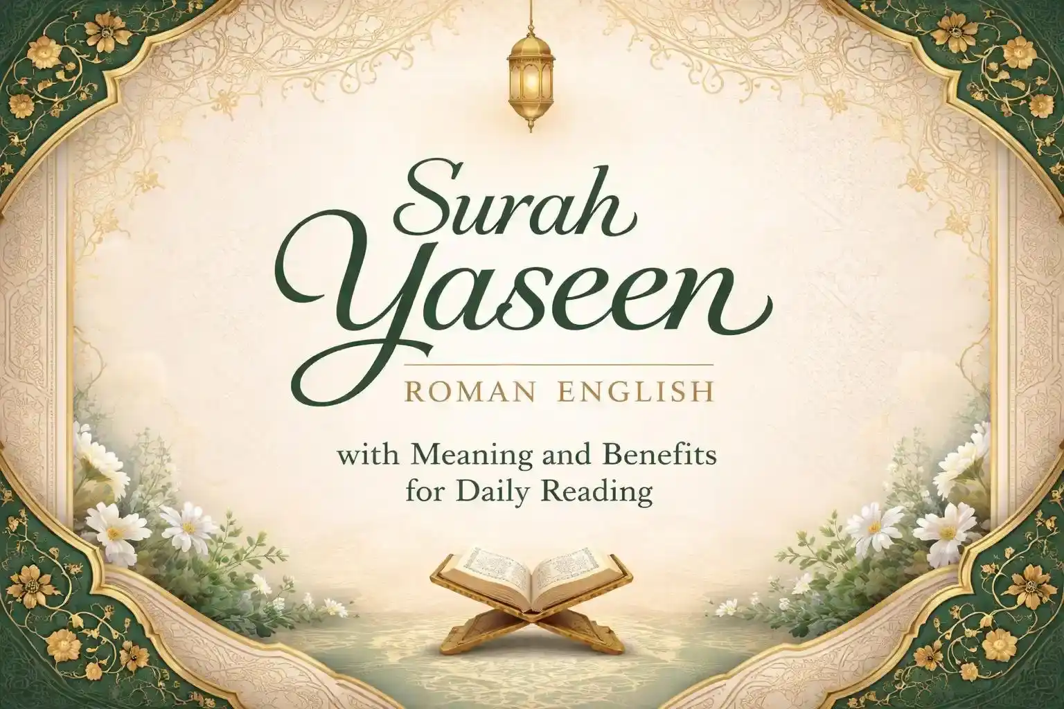 Surah Yaseen Roman English with Meaning and Benefits for Daily Reading (1)